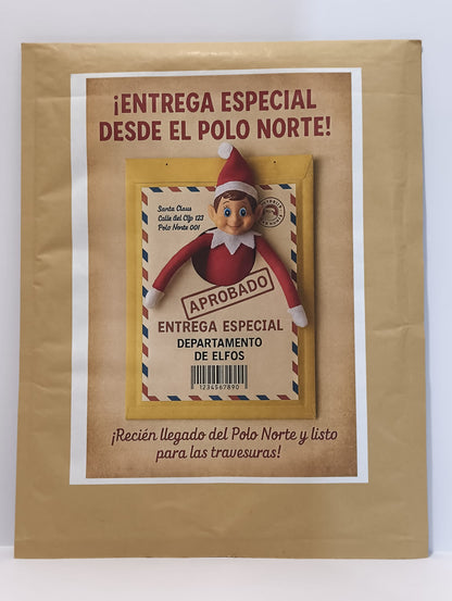 Sobres, cartas, certificados, carnets, silueta, polvos mágicos (no incluye el elfo)