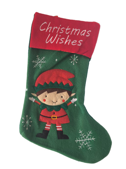 Pack de 2 botas de Navidad 20×42 cm